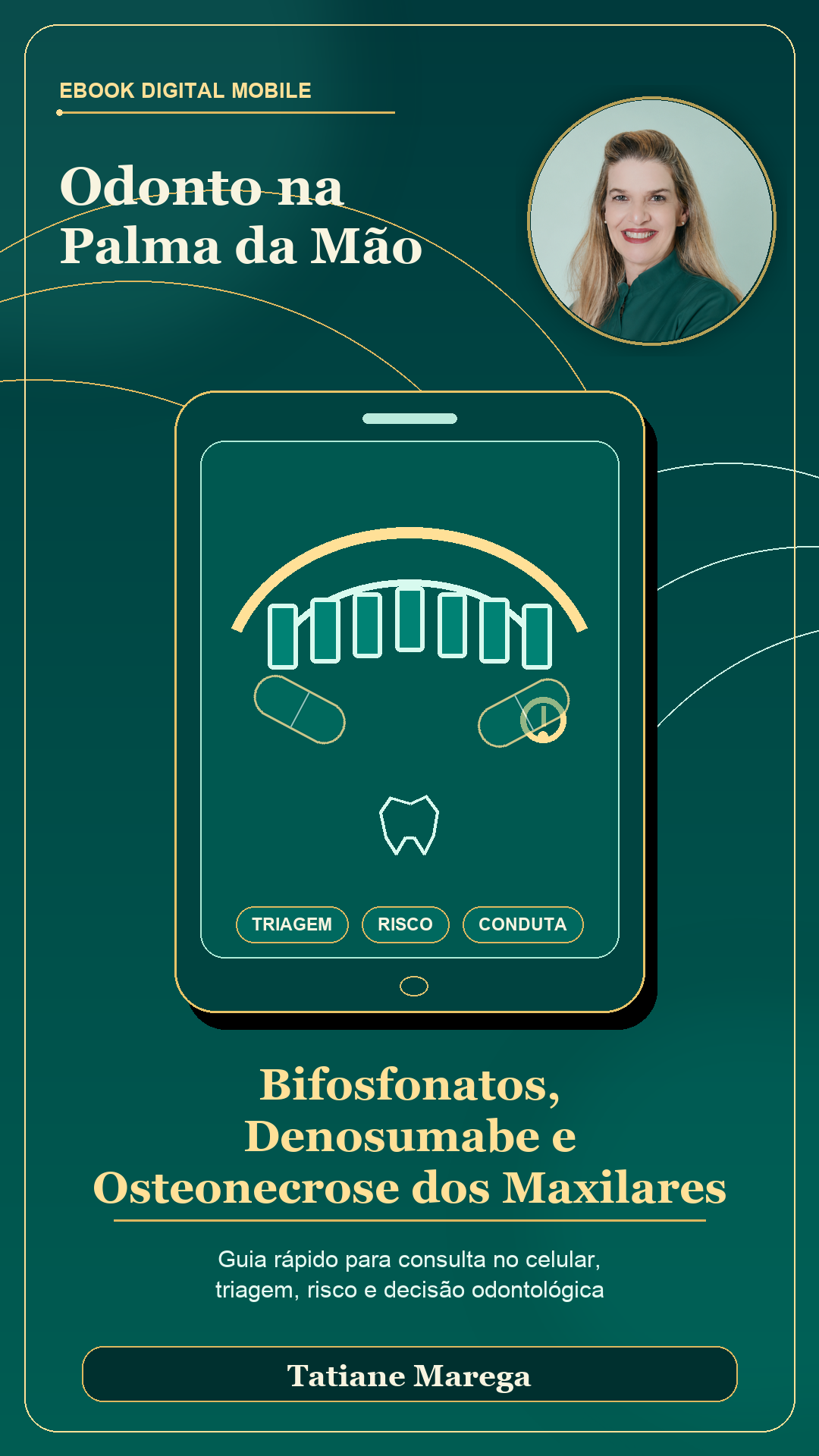 Capa do e-book Bifosfonatos, Denosumabe e Osteonecrose dos Maxilares